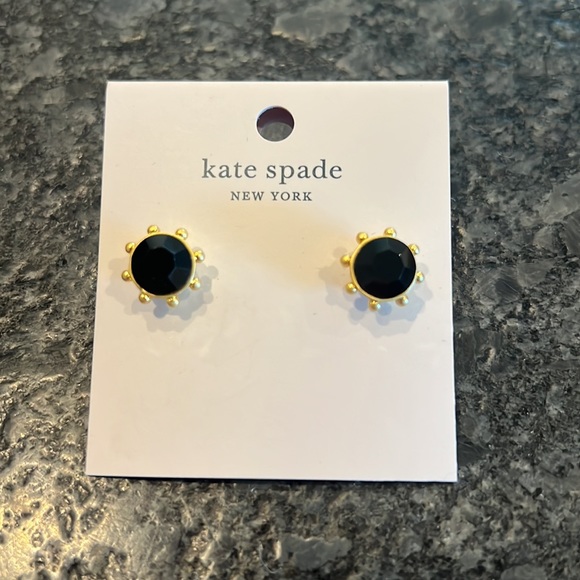 Kate Spade Flying Colors earrings, black - Picture 3 of 4
